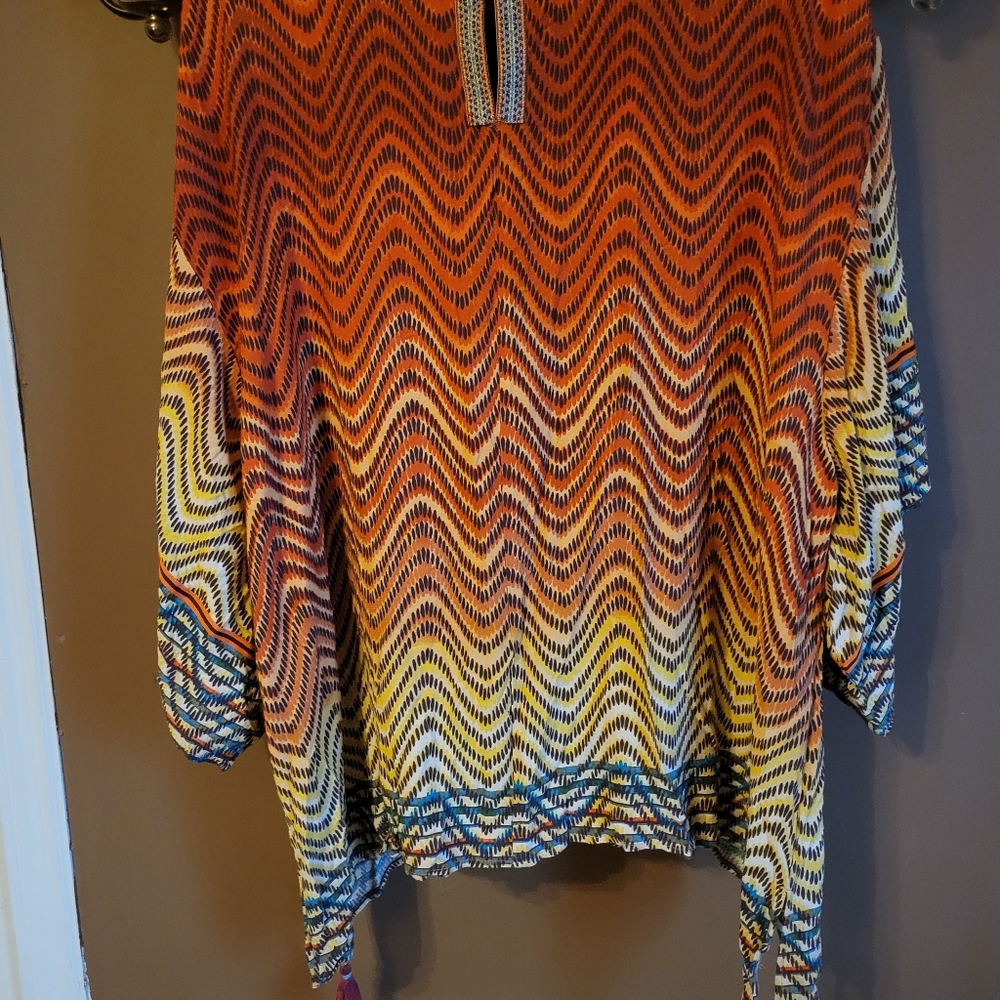 NWOT Democracy blouse